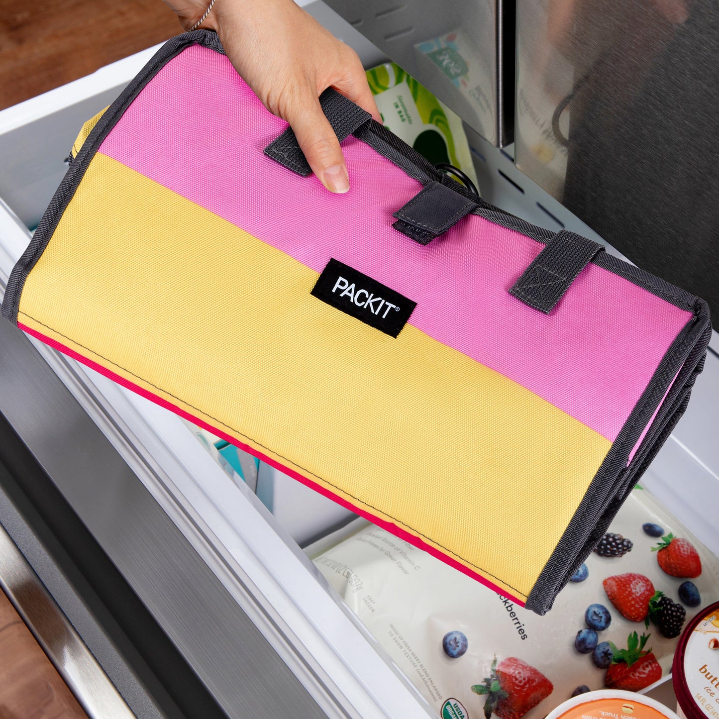 freezable-grocery-tote-y8 2024-Tote-Bag-Pink_Stipes-Freezer-Shot-_2.jpg