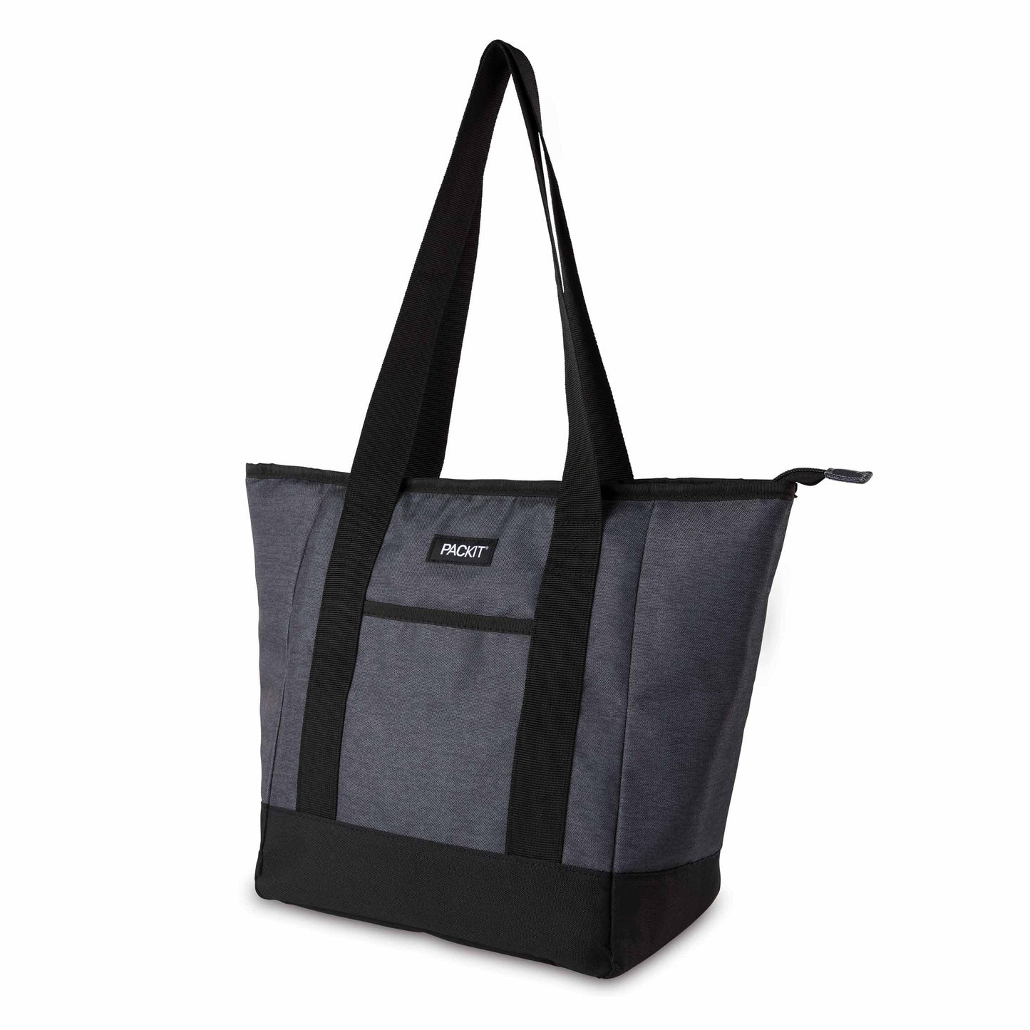freezable-12-can-tote-cooler-x1 freezable-12-can-tote-cooler-city-charcoal-left-angled.jpg