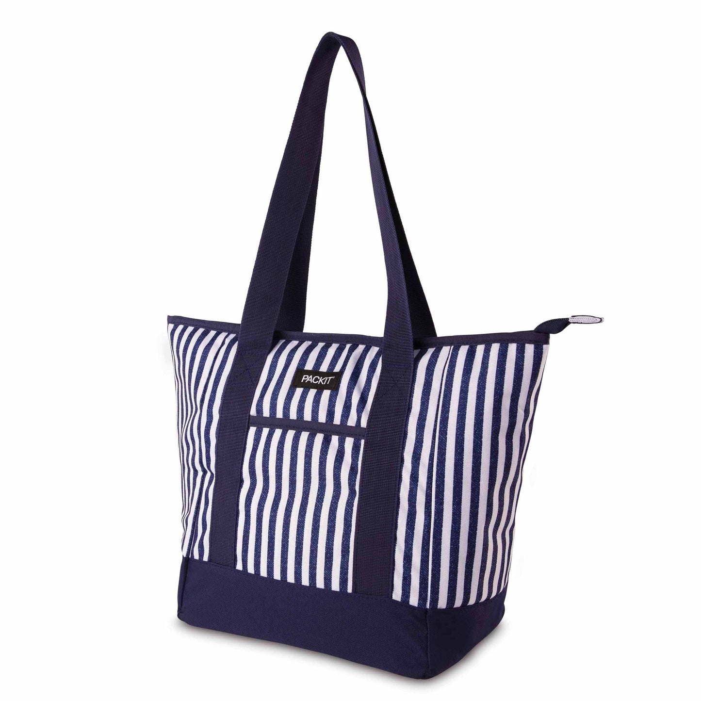 freezable-12-can-tote-cooler-x1 freezable-12-can-tote-cooler-city-seaside-stripe-left-angled.jpg
