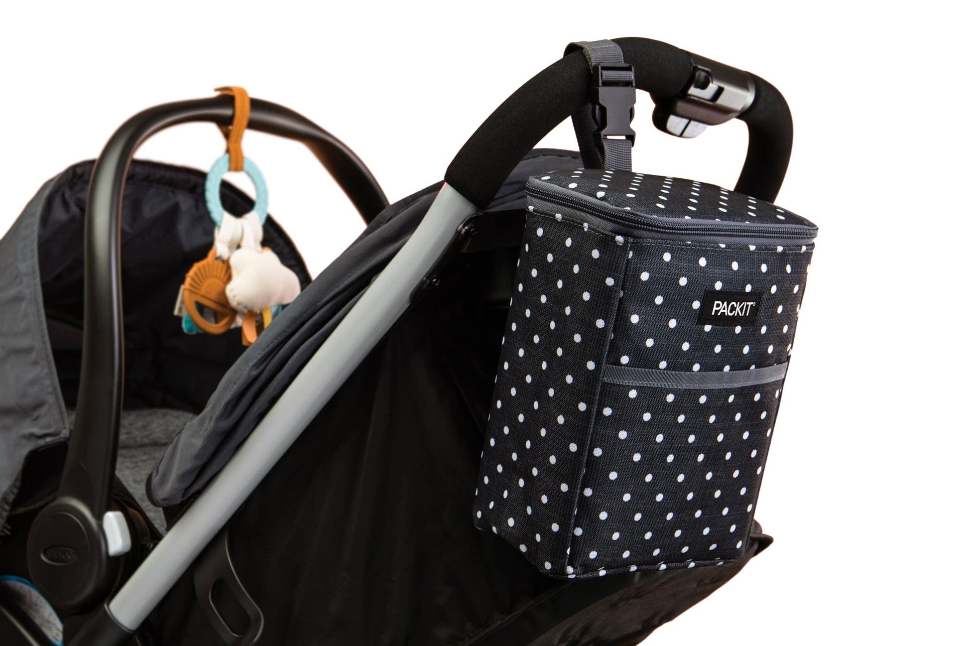 freezable-double-baby-bottle-bag-v1 freezable-double-baby-bottle-bag-polka-dots-lifestyle-stroller.jpg