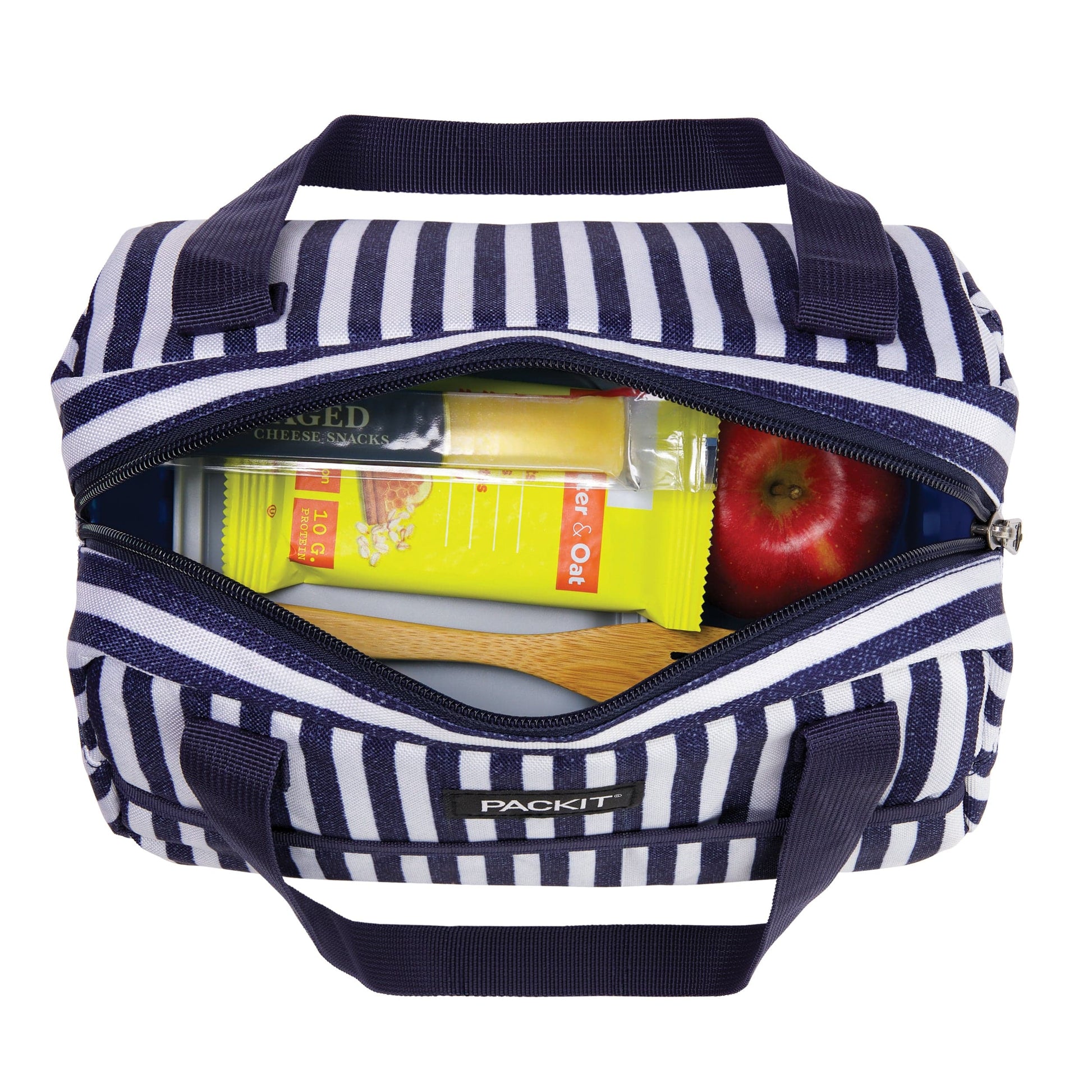 freezable-hampton-lunch-bag-g5 freezable-hampton-lunch-bag-seaside-stripe-top-view.jpg