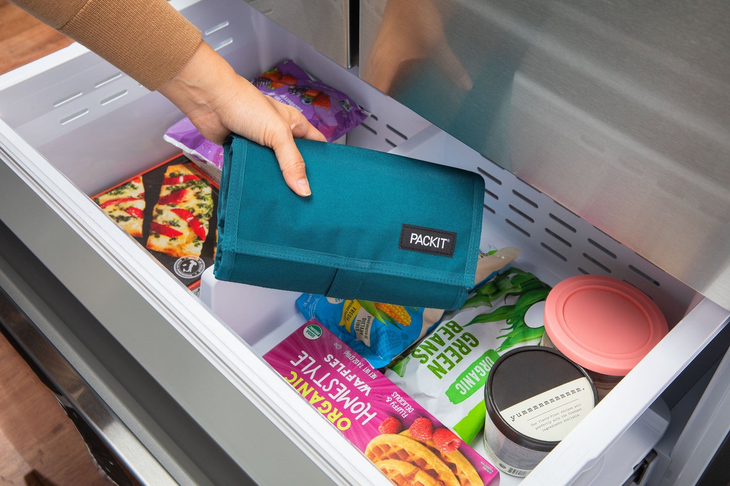 freezable-lunch-bag-v9 freezable-lunch-bag-deep-teal-freezer.jpg